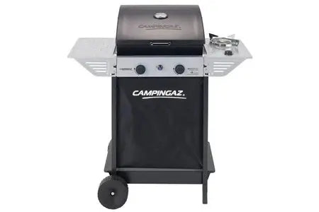 Barbecue Campingaz Barbecue À Gaz 3 Brûleurs En Acier Tablettes Latérales Roues Xpert 100 Ls Rocky