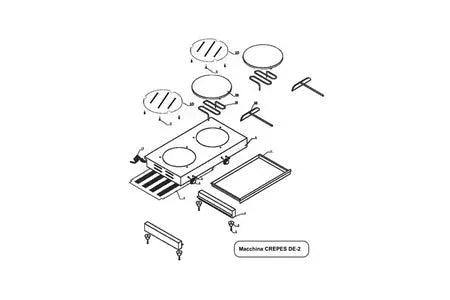 Beckers Machine pour crêpes de 2