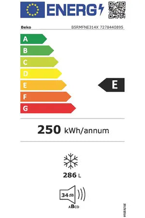 Beko - Congélateur B5RMFNE314X
