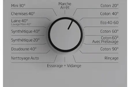 Beko WITC8210B0W 8kg Lave linge hublot encastrable