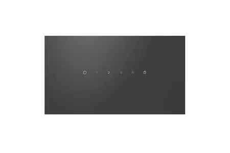 Bosch - hotte décorative murale inclinée DWK65DK60 - Noir