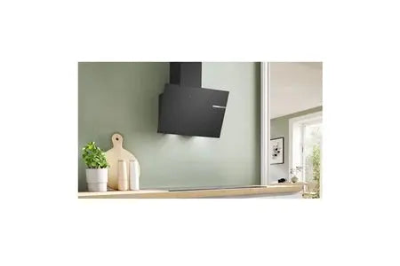 Bosch - hotte décorative murale inclinée DWK65DK60 - Noir