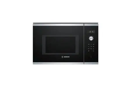 Bosch micro-ondes encastrable 25l 900W plateau tournant Inox