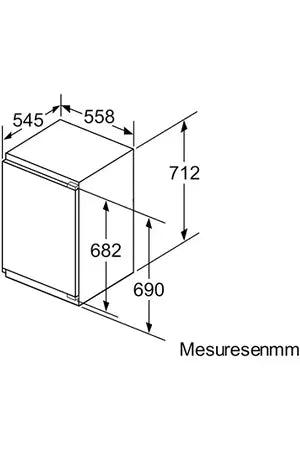 Congélateur intégrable Siemens - GI11VADE0