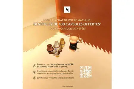 Delonghi Nespresso lattissima pro EN750MB metal et noir Expresso