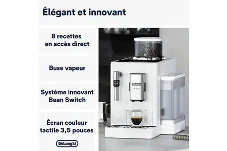 Delonghi expresso broyeur Rivelia FEB4435.W