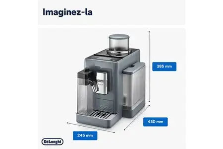 Delonghi - expresso broyeur Rivelia Latte FEB4455.G - Gris