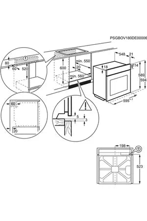 Electrolux EOC6P67Z four