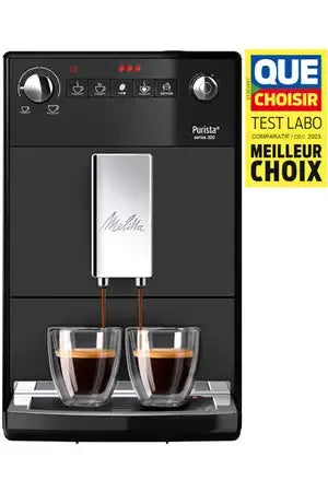 Expresso avec broyeur Melitta Purista Noir F230-102