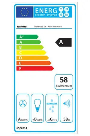 FALMEC FLIPPER1220 hotte décorative murale