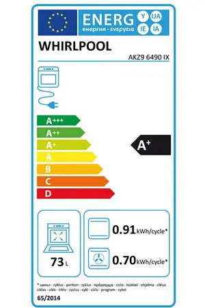 Four Whirlpool AKZ 96490 IX