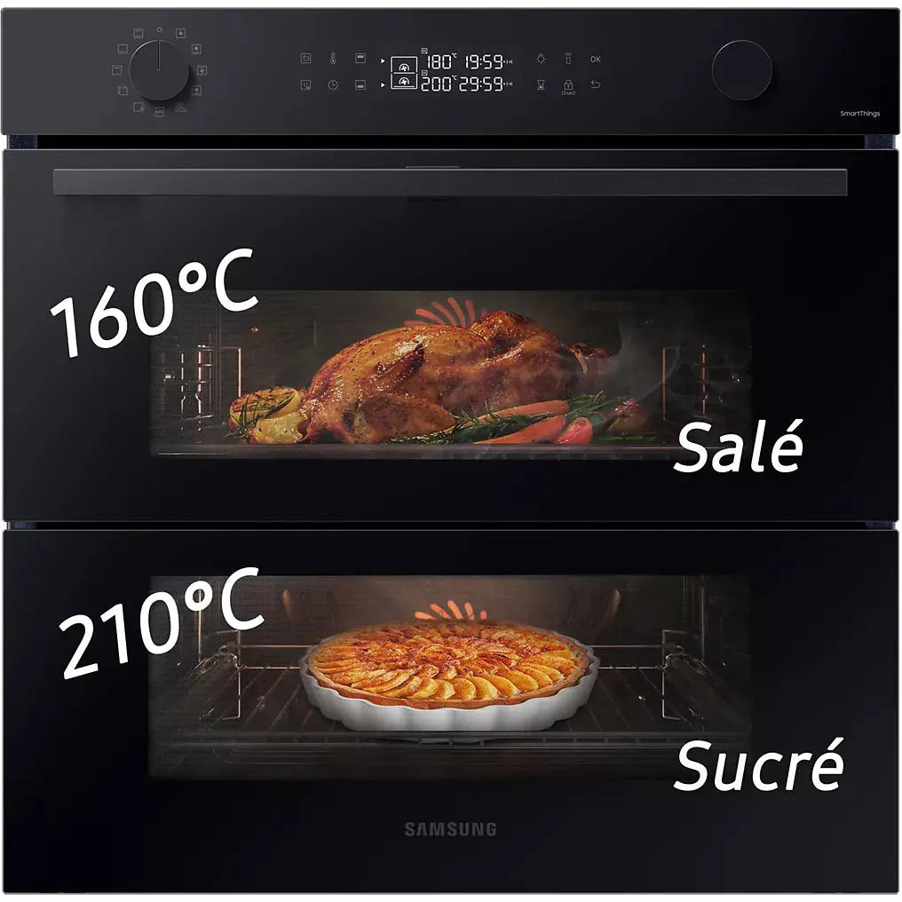 Four encastrable SAMSUNG NV7B45502AK DualCookFlex