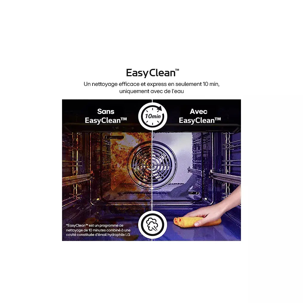 Four encastrable fonction vapeur LG WS9D7673CB Instaview