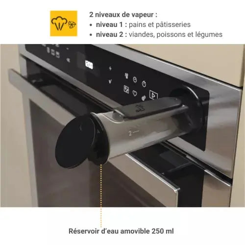 Four encastrable fonction vapeur WHIRLPOOL AKZ9S8271IX