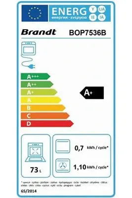 Four pyrolyse Brandt - BOP7536B
