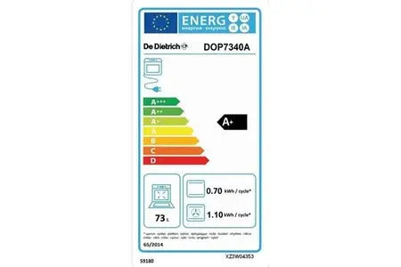 Four pyrolyse de dietrich DOP7340A Noir