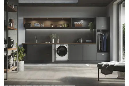 Haier Lave linge séchant hublot encastrable HWD90B416FWB-FR