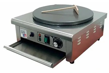 L2G - Crêpière électrique 1 plaque en Fonte Adhesive 400mm