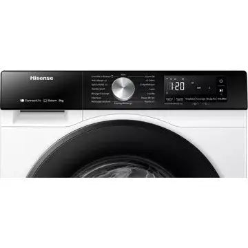 Lave linge hublot 		HISENSE	WF3S8043BW3