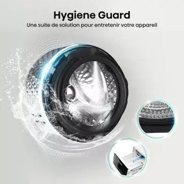 Lave linge hublot 		HISENSE	WF3S8043BW3
