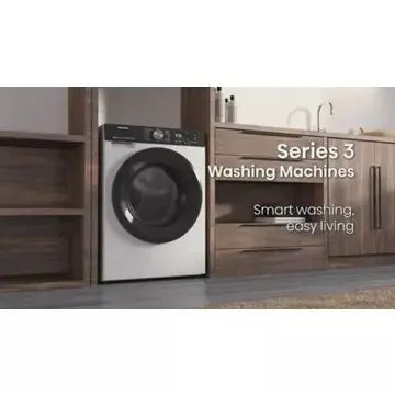 Lave linge hublot 		HISENSE	WF3S8043BW3