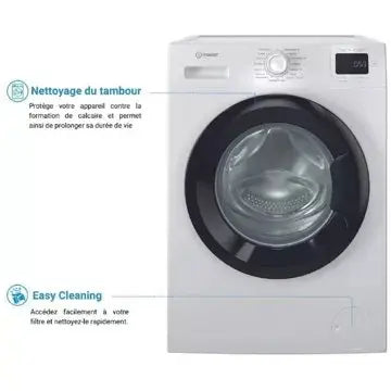 Lave linge hublot 	INDESIT	IMB964BMYTIMEFR