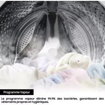 Lave linge hublot SAMSUNG  WW90DB7U34GWU3