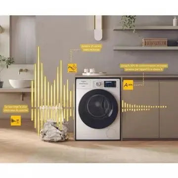 Lave linge hublot 	WHIRLPOOL W8X89ADSILENCEFR