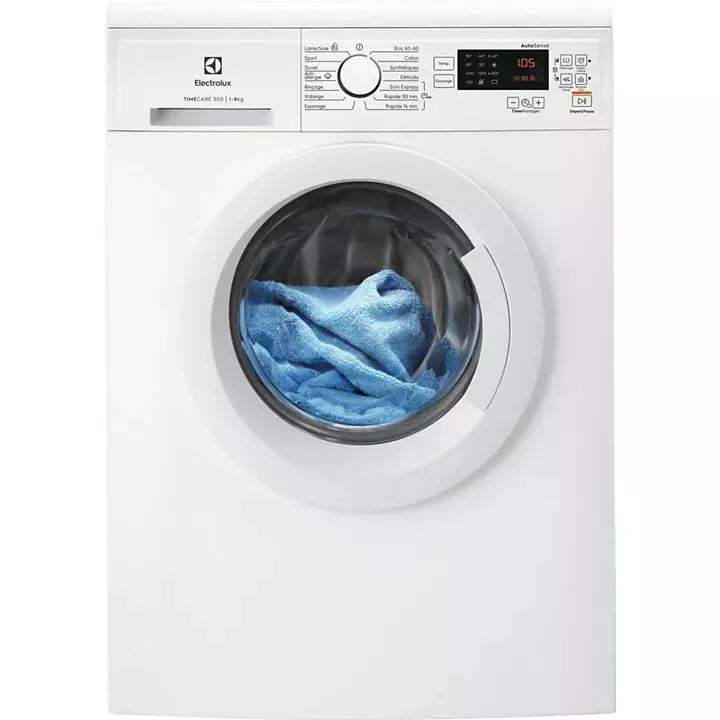 Lave linge hublot ELECTROLUX EW2F6812AA + Plaque de recouvrement ELECTROLUX de protection-E4WP31