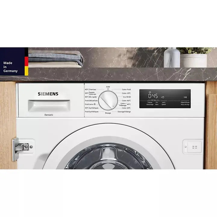 Lave linge hublot SIEMENS WI12W348FF