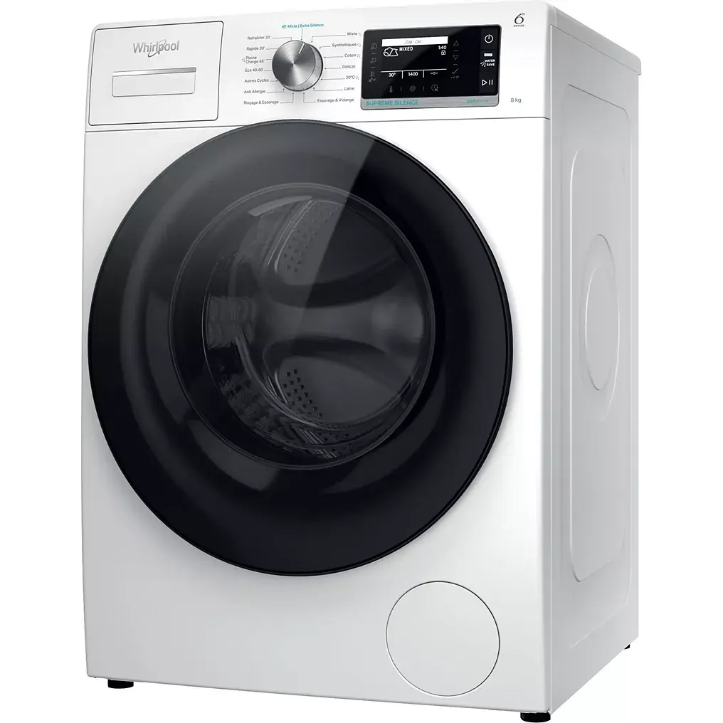Lave linge hublot WHIRLPOOL W7X89B SILENCE FR