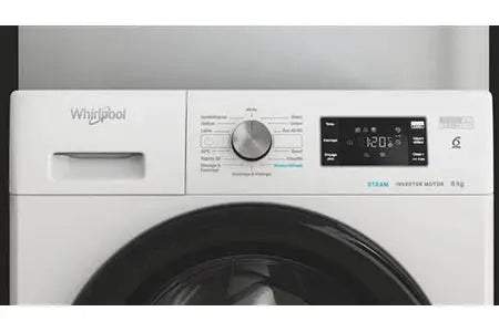 Lave-linge hublot Whirlpool FFB 8469 BV FR - Machine à laver - largeur : 59.5 cm - profondeur : 63 cm - hauteur : 84.5 cm - chargement frontal - 62 litres - 8 kg - 1400