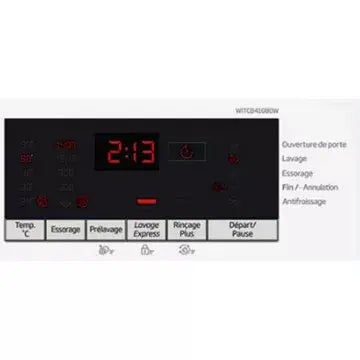 Lave linge hublot  encastrable  BEKO WITC8410B0W