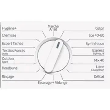 Lave linge hublot  encastrable  BEKO WITC8410B0W