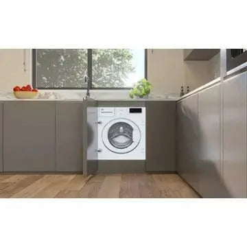 Lave linge hublot  encastrable  BEKO WITC8410B0W