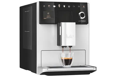 Melitta Latte Select Argent 630-211 expresso avec broyeur
