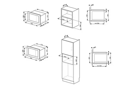 Micro-ondes Inox FMI325X FMI325X Smeg