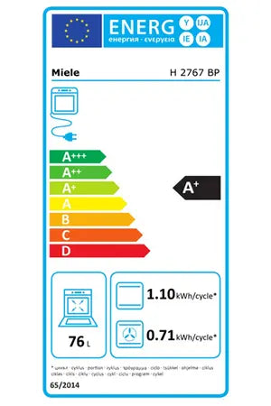 Miele H 2767 BP four