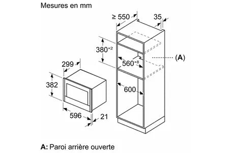 Neff Micro ondes encastrable - NR4WR21N1