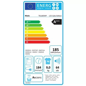 Sèche linge pompe à chaleur							MIELE				TCL 680 WP