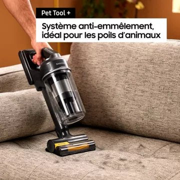 Aspirateur balai							SAMSUNG 				Jet 95 Pet 2 Batteries VS20C95D2TK