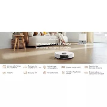 Robot Aspirateur Laveur							DREAME				dreambot L10 Prime
