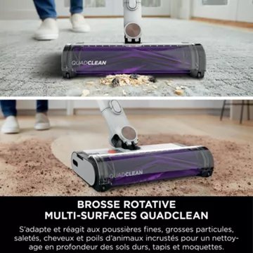Aspirateur balai							SHARK				DetectPro avec base de vidage automatique IW3611EU