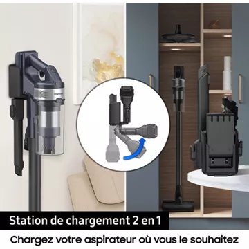 Aspirateur balai							SAMSUNG 				Jet 75E Pet VS20B75BGR4