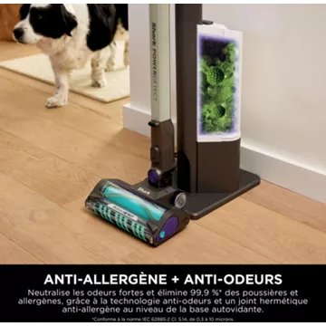 Aspirateur balai							SHARK				PowerDetect avec base de vidage automatique IP3251EUT