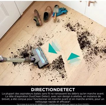 Aspirateur balai							SHARK				PowerDetect avec base de vidage automatique IP3251EUT