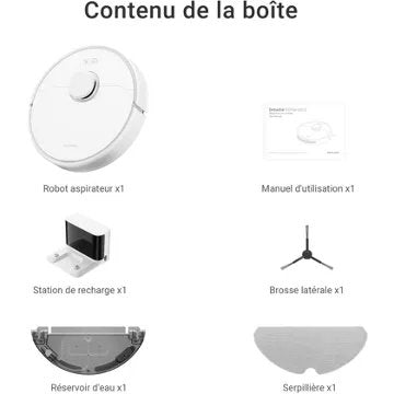 Robot Aspirateur Laveur							DREAME				D9 Max Blanc Gen2