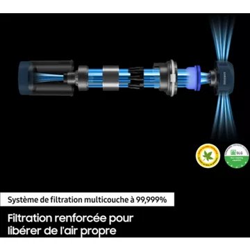 Aspirateur balai							SAMSUNG 				Jet 90 multi VS20R9044T2 Reconditionné