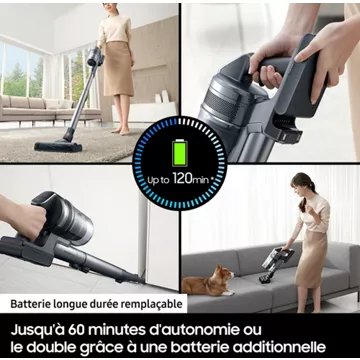Aspirateur balai							SAMSUNG 				Jet 90 multi VS20R9044T2 Reconditionné