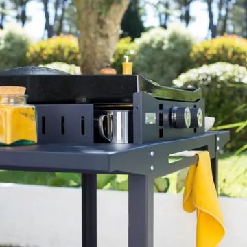 Plancha gaz							LE MARQUIER				Divine 260 bleu céleste